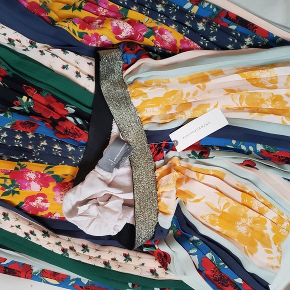 ⚘HOST PICK⚘Anthropologie Pleated Wide Leg Floral Pants - Picture 5 of 9